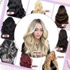 KiiKiiGirl Virgin Remy I Tip Hair Extensions Human Hair Blonde Highlight Golden Blonde Real Itip Human Hair Extensions 18Inch Pre Bonded I Tips Human Hair Extensions Blonde For Women 30G/Pack