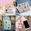 Cat Temporary Tattoos Themed Birthday Party Supplies Favors Decorations 96 PCS 8 Sheets Cute Fake Tattoo Stickers Party Games For Children Kids Boys Girls School Gifts Rewards Home Activity