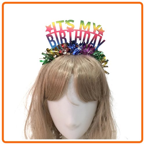 CRZQXOUR 2PCS Birthday Girl Headband,Happy Birthday Headband for Women,Bling Birthday Crown,Great Gifts,Birthday Tiara Happy Birthday Decorations,Headpiece for Party Favors Hair Accessories