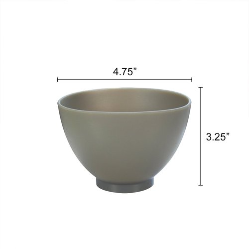 APPEARUS 6-Pc Facial Mask Mixing Bowl Set - Microwavable Silicone - Professional Spa Face Mask Mixing Tool