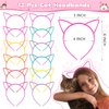 Joyvorite 158Pcs Cat Party Favors Set with Cat Headband Keychains Tattoo Stickers Erasers Slap Bracelets Hairpin Goodie Bags Cat Party Supplies Cat Birthday Decorations Girl Party Favors