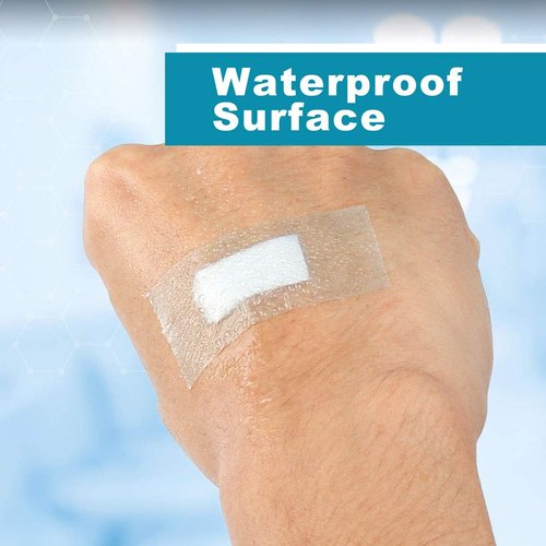 LotFancy Medical Soft Silicone Tape, 4Rolls 1inch x 5.5Yards, Adhesive Water-Proof Surgical Tape with Perforation for Easy Tear, Surgery First Aid Tape for Wound, Bandage