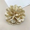 3 Pcs Peony Hair Clip Pearl Floral Brooch Hair Barrettes Hair Accessories for Women Girls #08