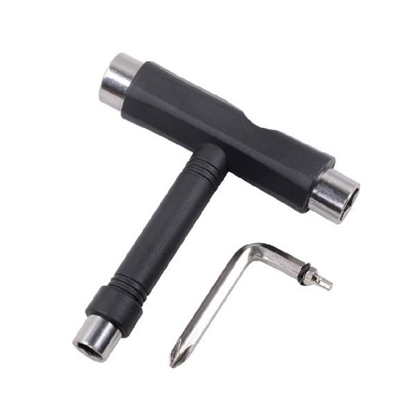 Black Skateboard Tools T-Tool All-IN-ONE