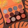 Juvia's Place Palette The Nubian 3 Coral - Peachy Neutrals, Muted Hues, Shades of 12, Matte & Shimmer Shades, Pigmented Makeup Palette Eye Color & Shine, Pressed