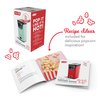 DASH Turbo POP Popcorn Maker with Measuring Cup to Portion Popping Corn Kernels + Melt Butter, 8 Cup Popcorn Machine - Aqua