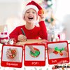 JDSTY 24 Pack Christmas Mini Pop Fidget Toy Pack for Kids Girls Boys Toddlers Christmas Stocking Stuffers Party Favors Gifts Stress Relief