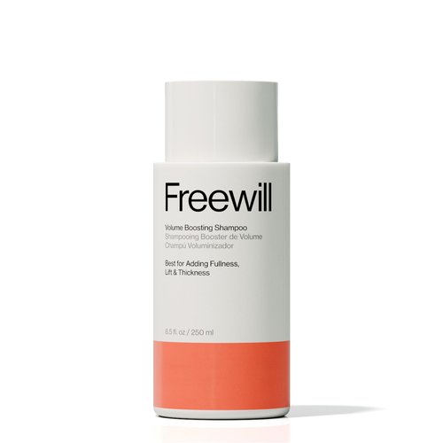 Freewill Volume Boosting Shampoo, Volumizing Shampoo Helps Enhance Hair Volume, Appearance of Thicker, Fuller Hair Without Drying or Weighing Hair Down, 8.5 oz