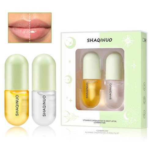 ZHISHUDL Lip Plumper Gloss Set Hydrating Plumping Lip Gloss Lip Care Serum Natural Lip Plumping Gloss Lip Plumper Balm Day Ues And Night Ues Set