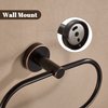BigBig Home Bronze Towel Ring, Bathroom Towel Holder, Bath Oil Rubbed Hand Towel Rack Hanger Wall Mounted Farmhouse