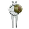 GRAPHICS & MORE Bigfoot Doesn't Believe in You Either Golf Divot Repair Tool and Ball Marker
