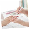 Gogogmee 30pcs Absorb white pencil nail art gems dotting pen manicure tools white nail whitening pencil Nail Rhinestone Picker Dotting Tool Wood Pen White Nail Pencil crayon pickup
