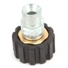 Forney 75109 Pressure Washer Accessories, Male Screw Coupling, M22F to 3/8-Inch Male NPT
