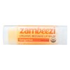 Case of Beeswax Lip Balm by ZAMBEEZI - Tangerine 24-Tube Carton - Crafted with USDA Organic, Fair Trade, Lip Refreshing Ingredients from Zambia, Africa