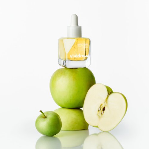 Vividraw Apple Vinegar Pore Tightening Ampoule | Pore Minimizer with Apple Cider Vinegar & Green Apple | Korean Face Serum for Sebum Control and Pore Care | CRUELTY-FREE (40ml, 1.35 fl. oz.)