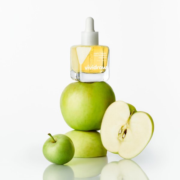Vividraw Apple Vinegar Pore Tightening Ampoule | Pore Minimizer with Apple Cider Vinegar & Green Apple | Korean Face Serum for Sebum Control and Pore Care | CRUELTY-FREE (40ml, 1.35 fl. oz.)