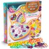 Glittery Garden Mosaic Craft Kit - Decorate Your Own Unicorn and Rainbow Design Coaster with Glass Tiles. Birthday Gift, Fun DIY Art and Craft Supplies. Girls, Kids & Teens Activity Kit