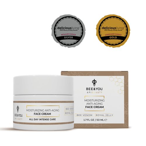 BEE and YOU Anti Aging, Anti Wrinkle Face Cream, 1 Week Results, Fine Lines and Wrinkles Treatmen...