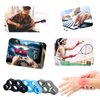 3 Pcs Hand Grip Strengthener, Finger Exerciser, Grip Strength Trainer, Hand Resistance Bands for Arthritis Carpal Tunnel Exercise Guitar and Rock Climbing (3 Size)