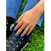LONDONTOWN Azure Blue Glossy Nail Polish, Poolside Dream lakur, Vegan Chip-Resistant Long-Lasting Nail Lacquer, 40 fl oz