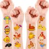 Generic Chicken Temporary Tattoos Birthday Party Supplies Favors Decorations Super Cute 96PCS Fake Tattoos Stickers for Boys Girls School Classroom Rewards Gifts Ideal