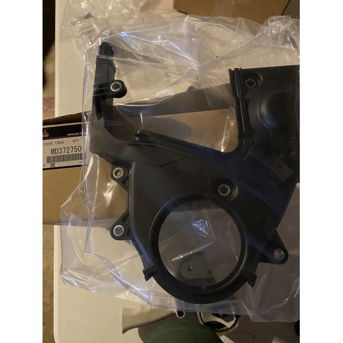 Genuine Mitsubishi OE Timing Belt Cover Lower MD372750 Lancer 2.0L Engine Non-Turbo 2002 2003 2004 2005 2006 2007 Mirage 2001 2002