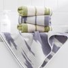 sense gnosis Blue Hand Towels Set of 2 Cloud Pattern 100% Cotton Absorbent Soft Hand Towels for Bathroom 13 x 29 Inch
