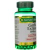 Nature's Bounty Garlic Extract 1000 mg, Promotes Heart Health and Cholesterol Support100 Rapid Release Softgels, contains Soybean oil, gelatin, vegetable glycerin.