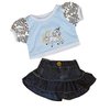 Unicorn Glitter Outfit Teddy Bear Clothes Outfit Fits Most 14" - 18" Build-a-Bear, Vermont Teddy Bears, and Make Your Own Stuffed Animals