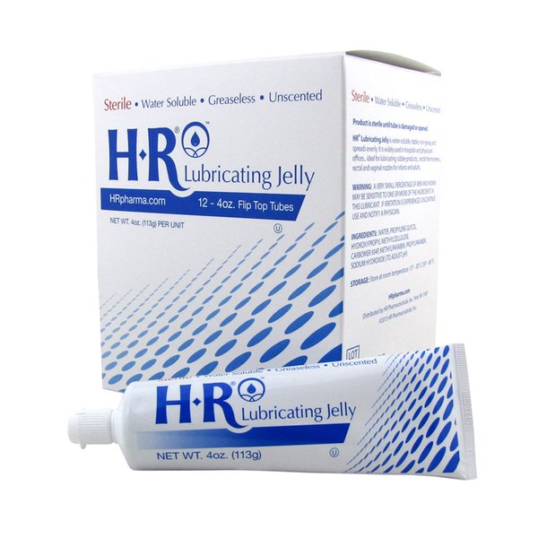 LJ201EA - HR Lubricating Jelly 4 oz. Flip-Top Tube