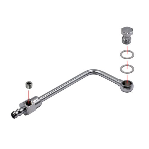 Single-Feed Fuel Line Kit with 3/8 Barb Fitting # 8126