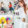 10 PCS Inflatable Microphones Blow up Microphone, Plastic Microphone Toy, for Sing Birthday Party Decorations, Musical Concert Themed Party Supplies