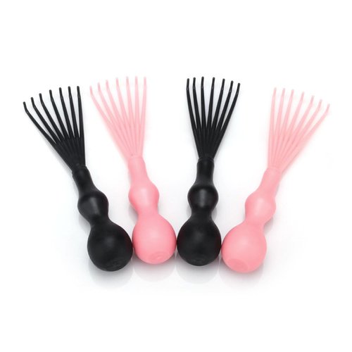 NentMent Comb Cleaner Tool Hair Brush Cleaning Rake MINI Curly Hook Twisted Hair Removal Remover for Combs Hair Brushes Removing Embeded Hair from Bristles Pet Home and Salon Use