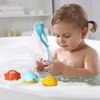 Baby Bath Fishing Toy Set, 3 Pack Bath Sprinkler Toy with Fishing Net - Turtle, Fish & Octopus Bath Toys for Baby Toddlers Infants, 18 Months+ - Ideal Christmas, Birthday Gift Toddler Bathtub Pool Toy