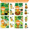 St. Patrick's Day Stickers for Kids 48 Pcs Make Your Own St. Patrick's Day Sticker Sheets Home Classroom Party Favor Art Craft School Rewards