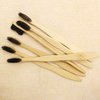 N-amboo Hard Toothbrush Bamboo Toothbrush for Adult Manual Toothbrsuh Hard Bristles Pack of 6