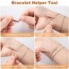Joez Wonderful 5pcs Bracelet Helper Tool to Put On Yourself, Bracelet Fastener Helper Bracelet Buddy Assistant Tool, Necklace Jewelry Watch Clasp Helper