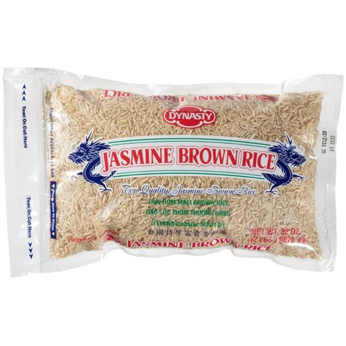 Dynasty, Brown Jasmine Rice, 2 Lb