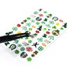 St. Patrick's Day Nail Art Stickers Decals Green Lucky Clover 3D Self-Adhesive Exquisite St. Patrick's Day Nail Decals Nail Art Supplies Women Nail Decorations 6 Sheets