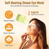 Serfeymi 22 Packs Steam Eye Mask, Warming Eye Mask Promote Sleep Eye Patch Self-Heating, Disposable Eye SPA Heated Eye Mask for Dry Eyes, Dark Circles, Tired Eyes, Eye Fatigue (Upgraded Chamomile)