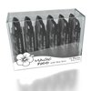 Magic Kiss Pack of 12 Color Changing Aloe Vera Lipstick set, MADE IN USA (Black)