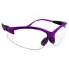 Birdz Eyewear Flamingo Women's Work Safety Glasses Bifocals Readers Purple Frame + 2.5 Magnification Clear Lenses