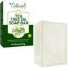 Erbaid Tea Tree Oil Soap Bar for Face & Body, 4oz –All Natural Remedy Skin Cleanser – Pure Essential Oil Infused Skincare Cleansing Soap for Dirt & Acne - Tea Tree Face & Body Wash Made in USA