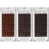 Scala Thickness 0.10mm C Curl Light Brown/Dark Brown/Black-Brown False lashes Individual Eyelash Extension Natural False Eyelashes (8mm, Black Brown)