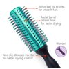 PERFEHAIR Round Hair Brush Blow Drying Curling HairBrush with Nylon Bristles