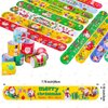 MGparty 72pcs Christmas Slap Bracelets Party Favors Toys for Kids Xmas Party Favors Christmas Stocking Stuffers Gifts Birthday Gifts (Christmas)