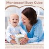 Zartores Montessori Toys for 1 Year Old, Busy Cube Toys for 1 Year Old Boy, 1 Year Old Boy Birthday Gifts, Travel Airplane Sensory Toys for 1 Year Old, 6 in 1 Educational Learning Toys