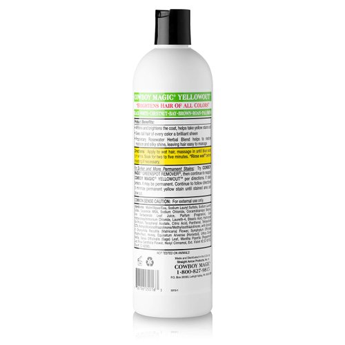 Cowboy Magic Shine In Yellowout Purple Shampoo 16 oz