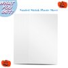 Warckon 36 Pieces Shrink Plastic Sheets, Shrink Art Paper Shrink Film Sheets Frosted Ruff n' Ready for Kids Creative Craft, Create Your Own Earrings, Necklace, Keychains(A5 Size)