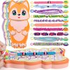 FUNiOi Bracelet Making Kit for Girls 8-10 12 Year Old - DIY Friendship Bracelets Crafts Toys for Kids Ages 6, 7+, Cool Birthday Gift Idea - Cute Squirrel Appearance Bracelet String Maker